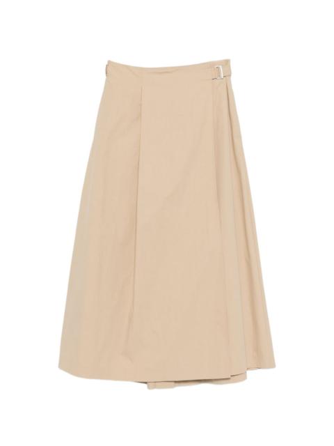 PESERICO A-line midi skirt