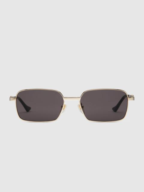 GUCCI Rectangular-frame sunglasses