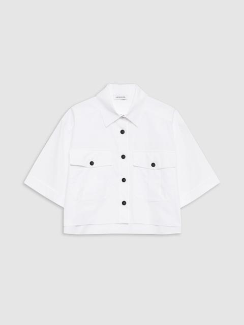 ANINE BING Edith Shirt - White