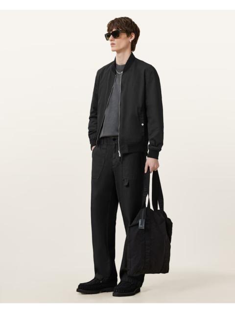 ALLSAINTS BASSETT REVERSIBLE RAMSKULL BOMBER JACKET