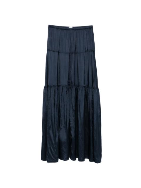 Aspesi tiered maxi skirt