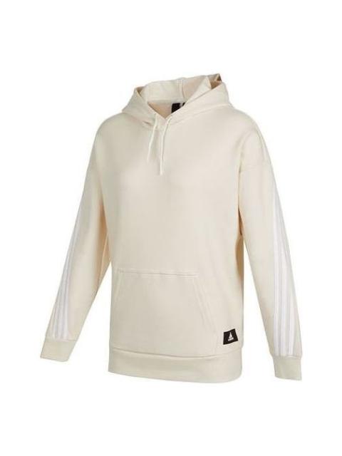 adidas (WMNS) adidas Future Icon 3-Stripes Hoodies 'White' HC1636