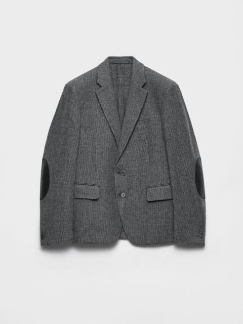 Prada Single-breasted wool jacket