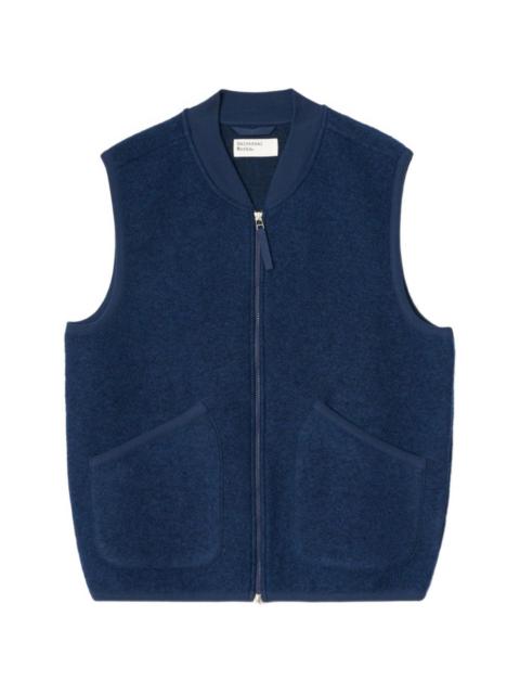 Universal Works zip-up waistcoat