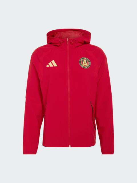 adidas Atlanta United FC Tiro Travel Full-Zip Windbreaker