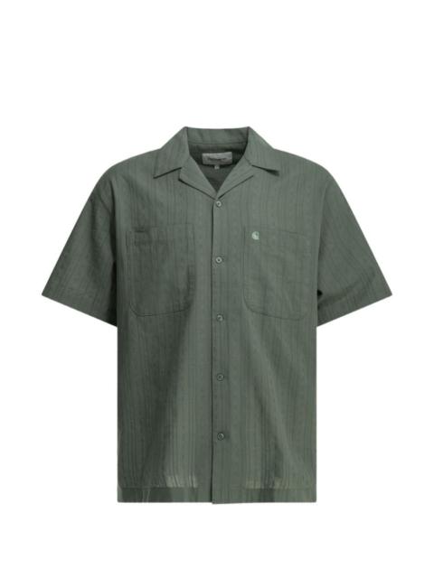 Carhartt WIP embroidered-logo short-sleeve shirt