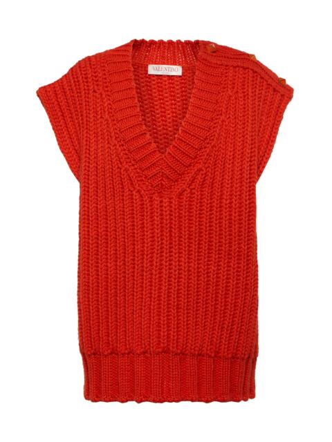 Valentino Wool-blend sweater vest
