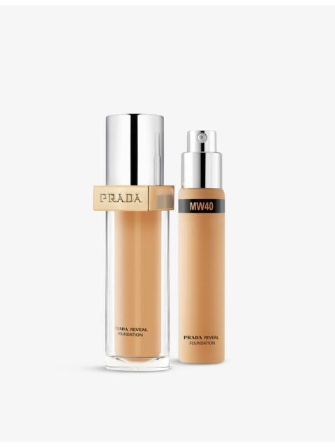 Prada Reveal skin optimising refillable foundation 30ml