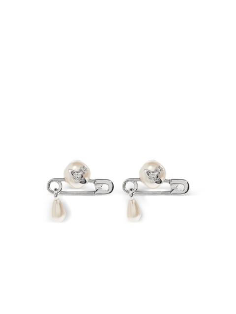 Vivienne Westwood safety-pin earrings