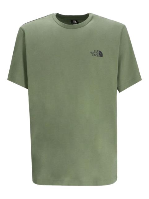 The North Face small-logo graphic T-shirt