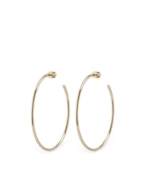 JENNIFER FISHER thread hoop earrings