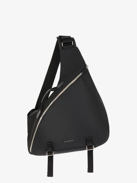 Givenchy MEDIUM G-ZIP TRIANGLE BAG IN NYLON