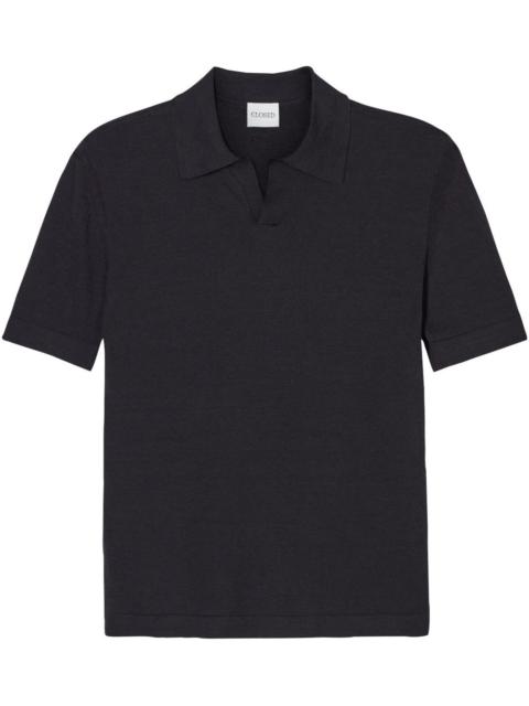 CLOSED knit polo shirt
