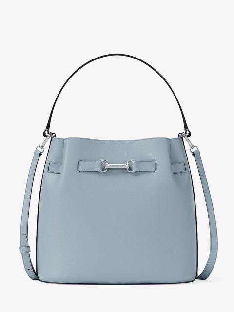 MICHAEL KORS Carson Medium Pebbled Leather Convertible Bucket Crossbody Bag