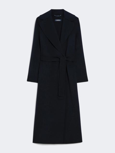 'S Max Mara POLDO Wool drap wrap coat - MIDNIGHTBLUE