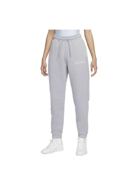 Jordan (WMNS) Air Jordan Wordmark Sweatpants Light Steel 'Grey' DQ4652-054