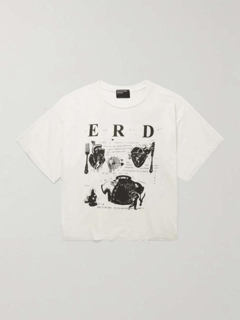 Enfants Riches Déprimés My Role in the War Printed Cotton-Jersey T-Shirt