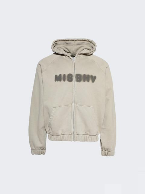 MISBHV Community Zipped Hoodie Vintage Beige