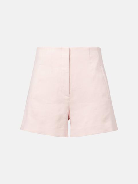 VERONICA BEARD high-waisted pocketed shorts