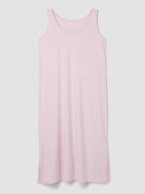EILEEN FISHER Organic Cotton Interlock Tank Sleep Dress