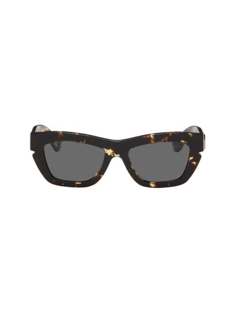 Burberry Brown Rectangle Sunglasses
