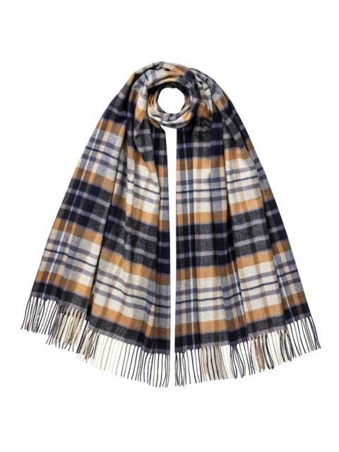 Johnstons of Elgin House Check Cashmere Stole