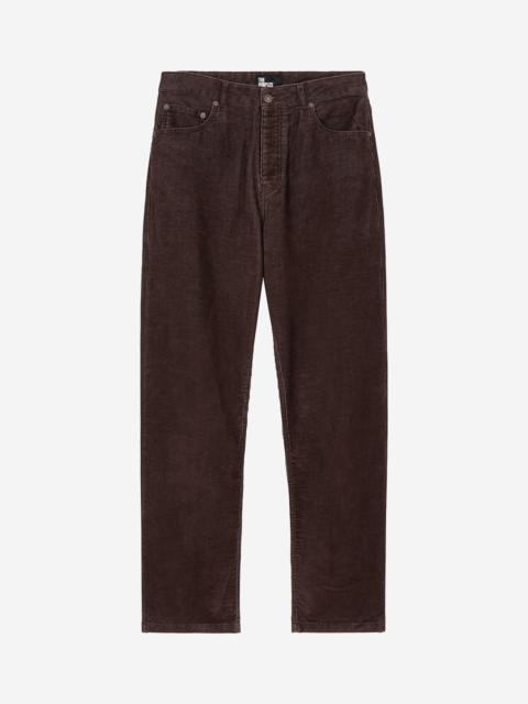 The Kooples BROWN CORDUROY BAGGY JEANS