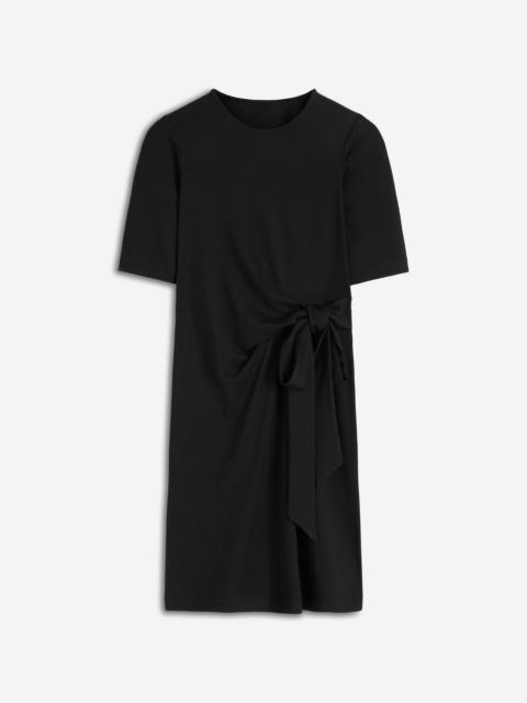 BODEN Zinnia Tie Jersey Short Dress-Black