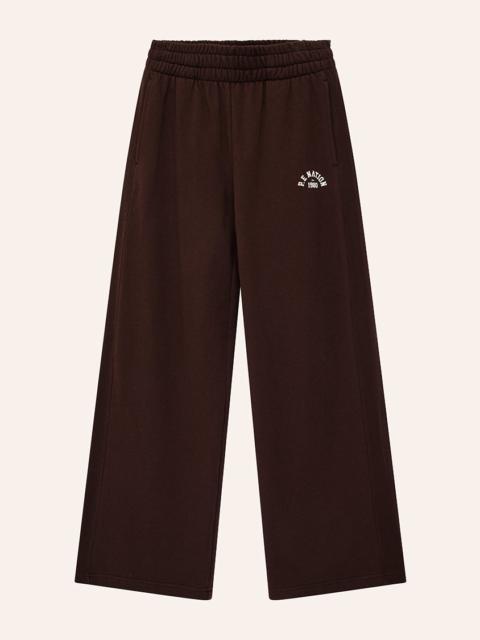 P.E NATION SWERVE TRACKPANT IN MAHOGANY