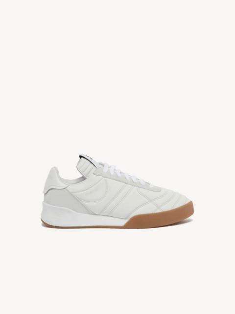 courrèges CLUB 02 LEATHER SNEAKERS