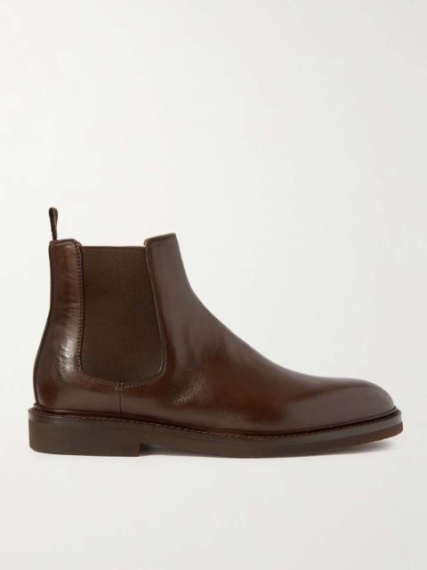 Brunello Cucinelli Leather Chelsea Boots