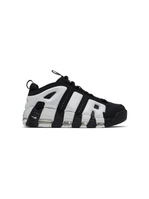 Nike Black & White Air More Uptempo Low Sneakers