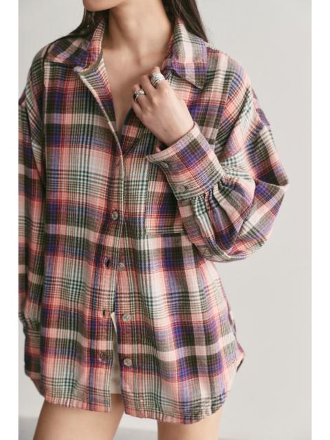 FREE PEOPLE We The Free Ashley Plaid Shirt
