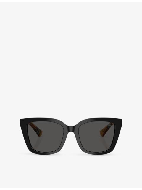 Burberry BE4487 Square-Frame Acetate Sunglasses
