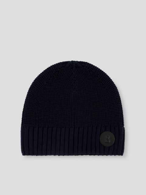 BOGNER Perth Knitted hat in Navy blue