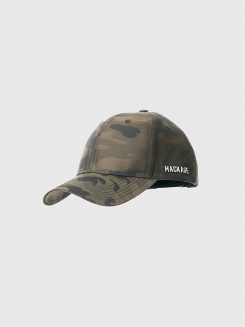 MACKAGE ANDERSON-JC Jacquard Camouflage Baseball Cap