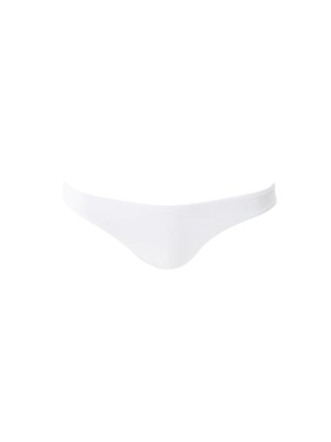 MELISSA ODABASH ISTANBUL WHITE BIKINI BOTTOM