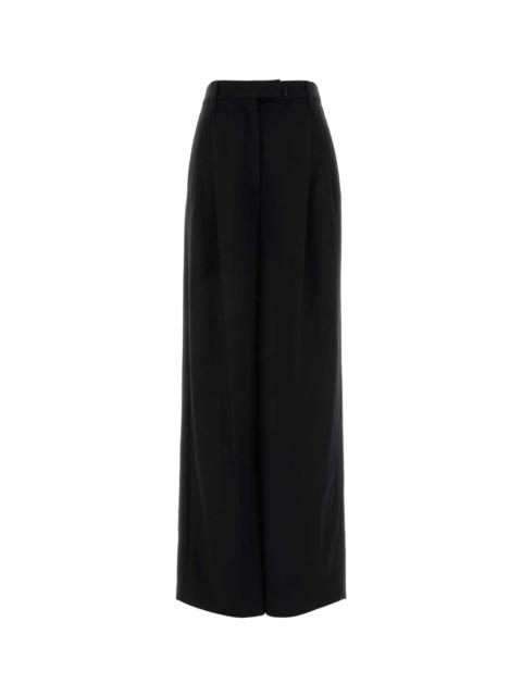 Prada Black Cashmere Wide-leg Pant