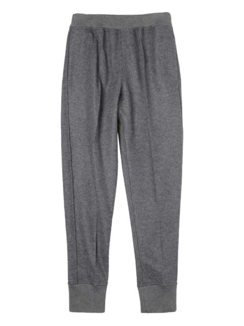 Jil Sander ribbed-cuff wool trousers