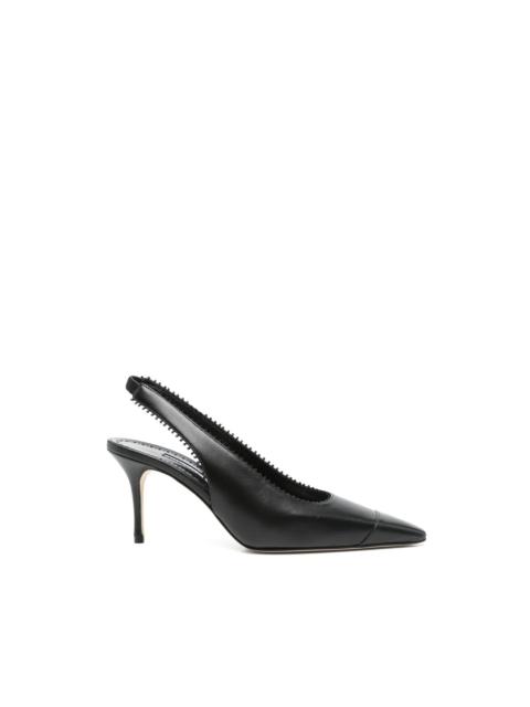 Manolo Blahnik 70mm slingback pumps