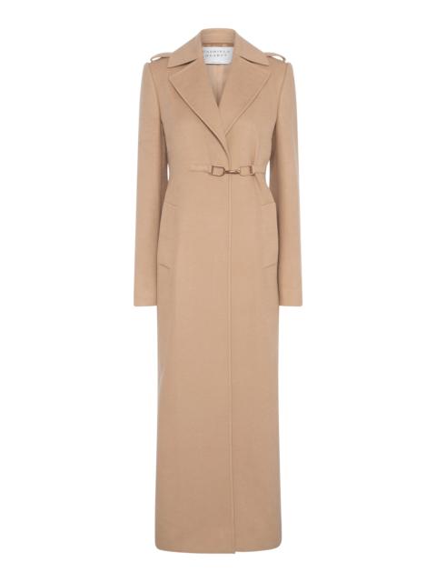 GABRIELA HEARST Dee Coat in Camel Double-face Recycled Cashmere