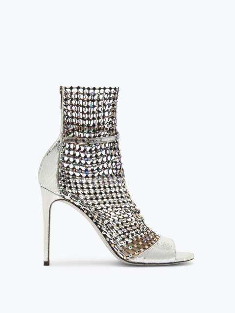 RENE CAOVILLA Galaxia Silver Sandal 105