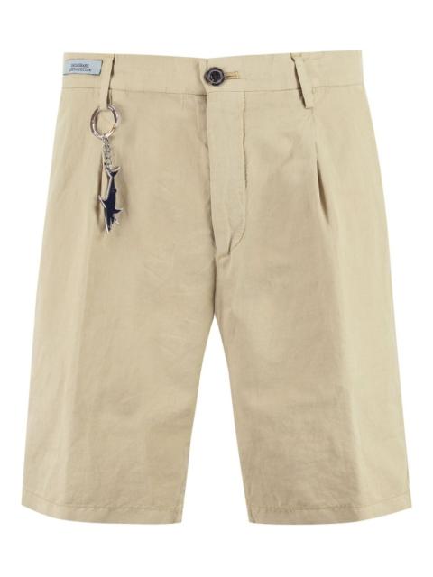 Paul & Shark cotton-linen bermuda shorts