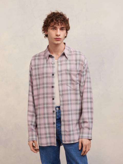 Oversize Overshirt With Patch Pocket