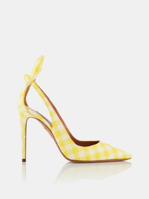 AQUAZZURA Bow Tie Pump 105