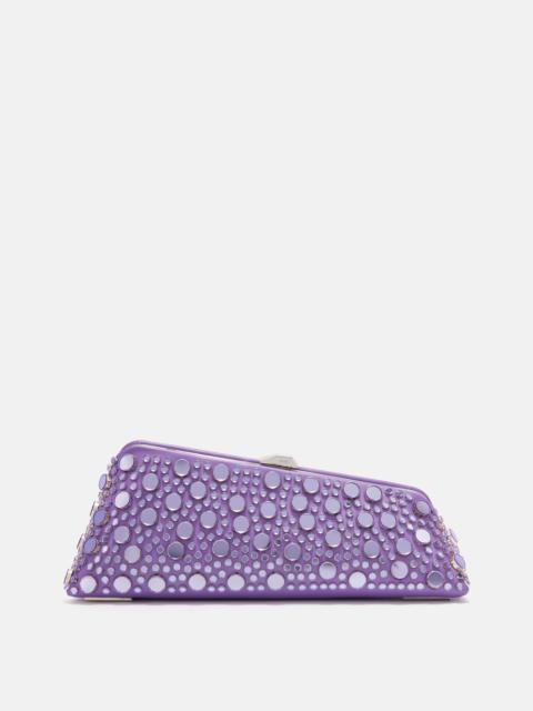 ''LONG NIGHT'' MAUVE MAXI CLUTCH