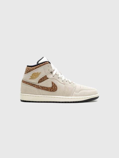 AIR JORDAN 1 MID SE "METALLIC GOLD"