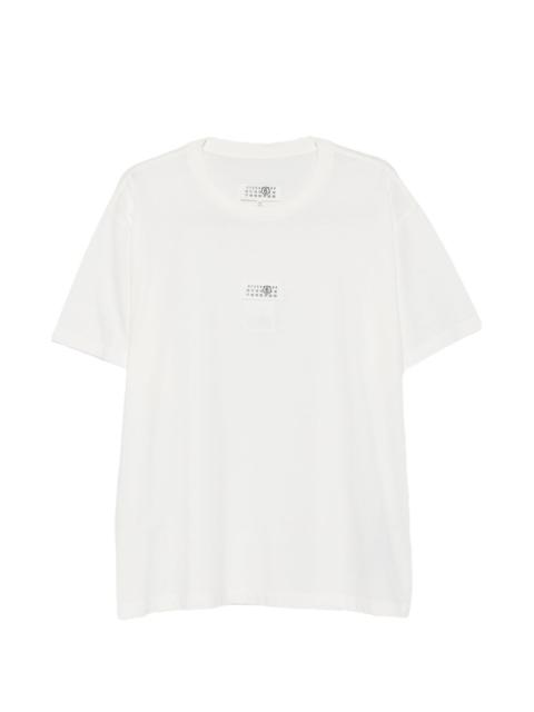 MM6 Maison Margiela logo-pach T-shirt