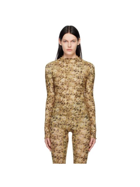 KNWLS Beige Halcyon Blouse