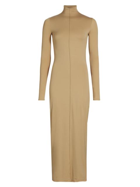 WARDROBE.NYC WARDROBE. NYC Women's RHW Mock-Turtleneck Maxi Dress - Sahara
